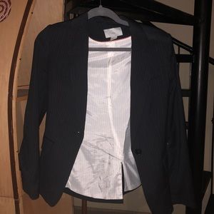 Pinstriped Blazer